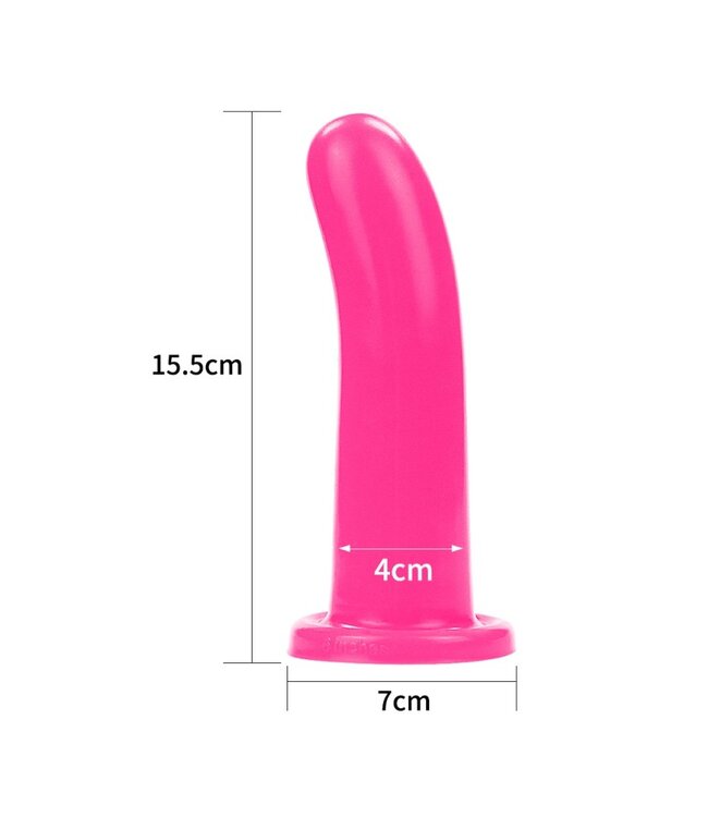 LoveToy - Holy Dong Large Dildo 15.5 cm - Roze