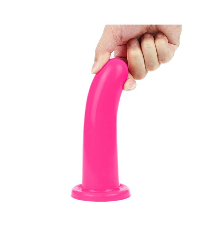 LoveToy - Holy Dong Large Dildo 15.5 cm - Roze