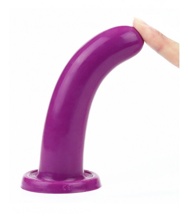 LoveToy - Holy Dong Medium Dildo 13.5 cm - Paars