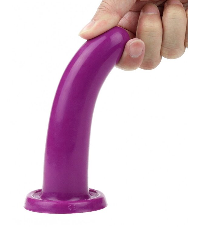 LoveToy - Holy Dong Medium Dildo 13.5 cm - Paars