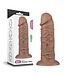 Rimba LoveToy - Realistic Chubby Dildo 27 cm - Bruin