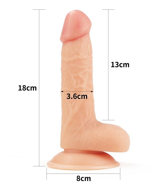 LoveToy Easy Strap-On Set with 18 cm Dildo