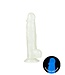 Rimba LoveToy - Lumino Play Dildo 21.5 cm - Glow in the Dark