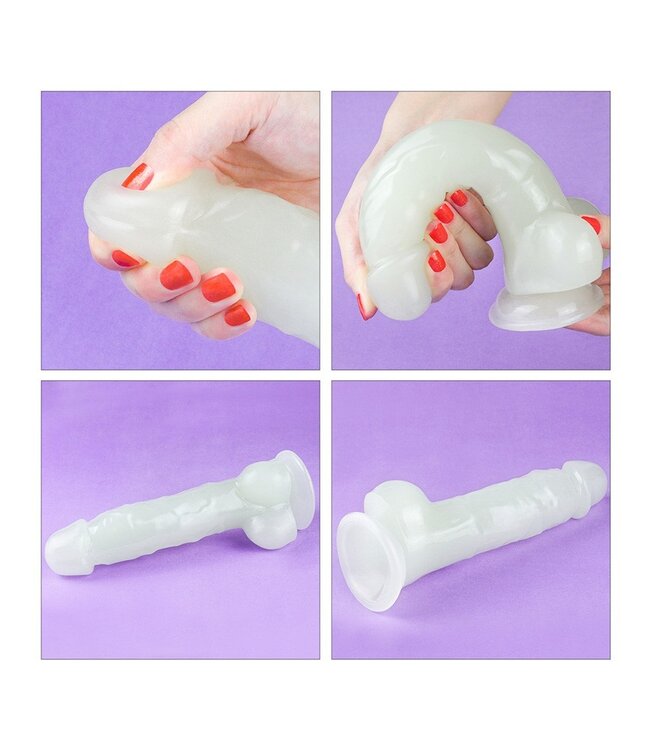 LoveToy - Lumino Play Dildo 21.5 cm - Glow in the Dark
