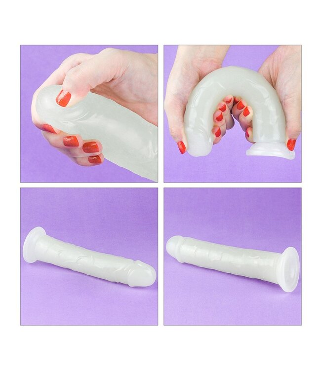 LoveToy - Lumino Play Dildo 21 cm - Glow in the Dark