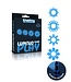 Rimba LoveToy - Lumino Play Cock Ring Set van 4 - Glow in the Dark
