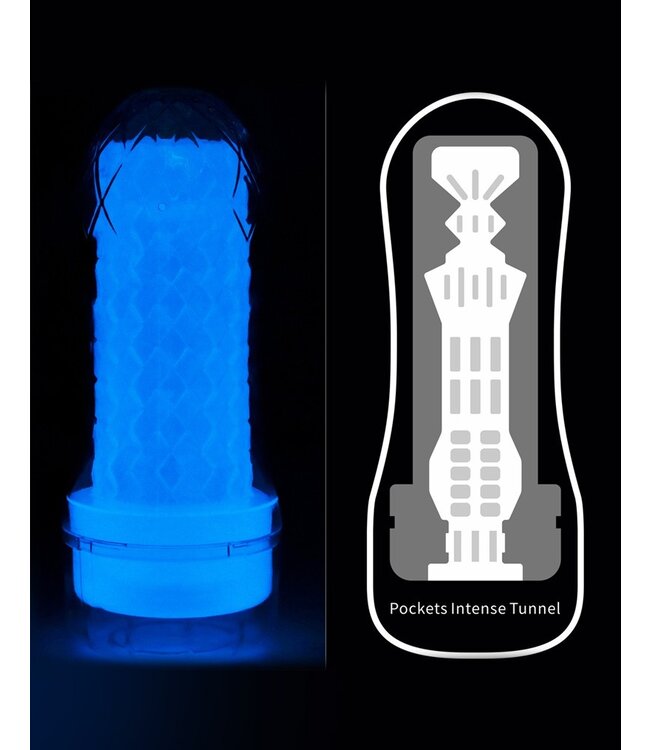 LoveToy - Lumino Play Masturbator 1 - Glow in the Dark