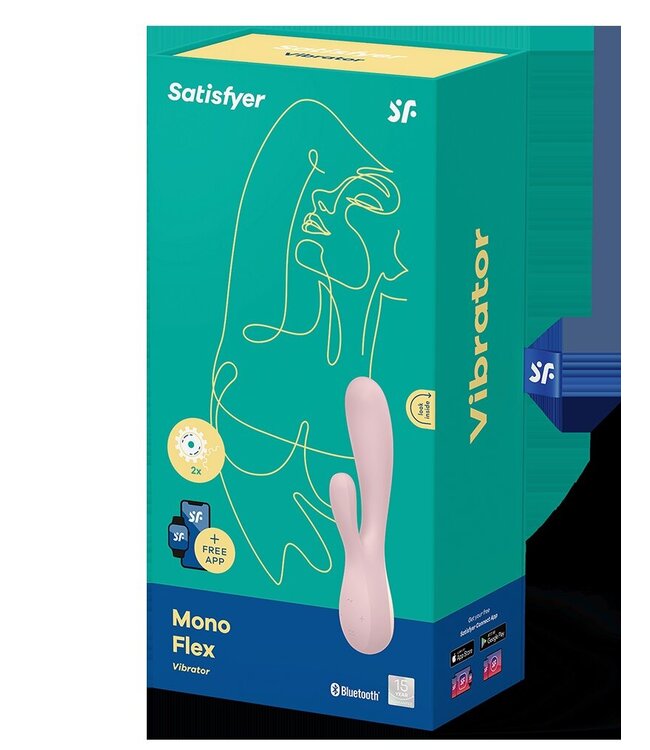 Satisfyer Mono Flex Mauve / incl. Bluetooth and App