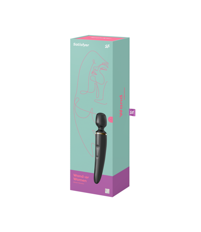 Satisfyer Wand-er Woman Black