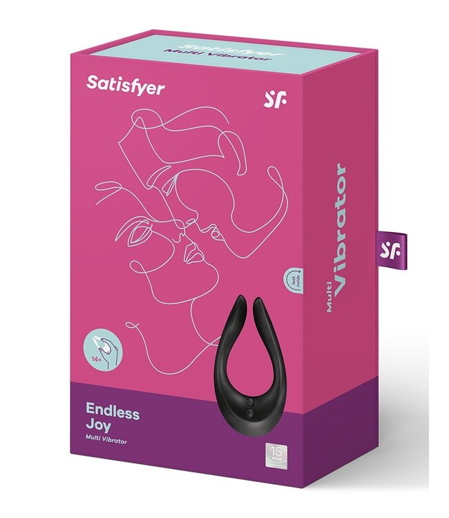 Satisfyer Partner Endless Joy Black | Multifun 2