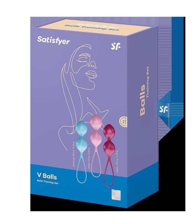 Satisfyer V Balls (set of 3)