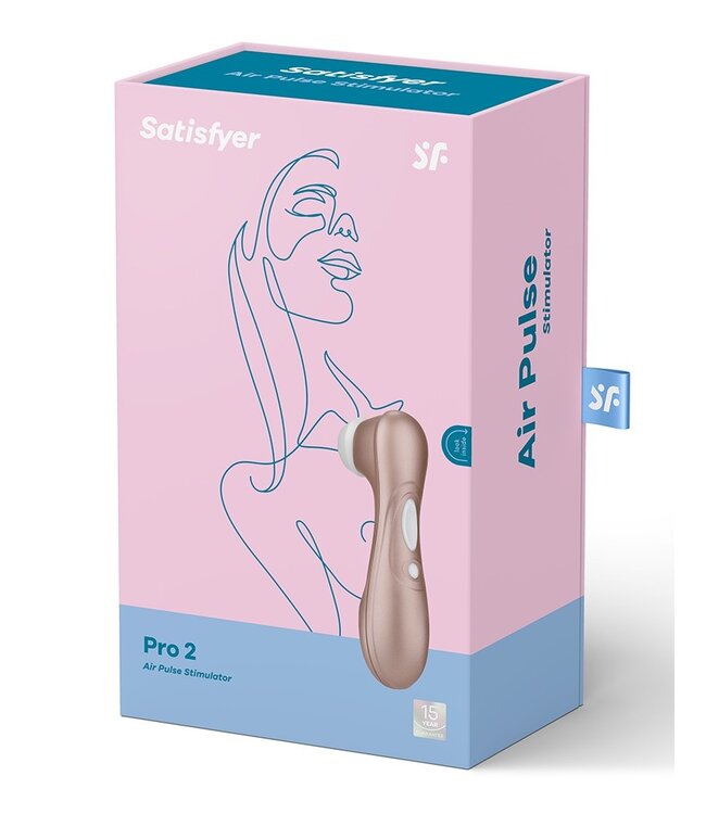 Satisfyer - Pro 2 Generation 2 - Luchtdruk Vibrator - Roségoud