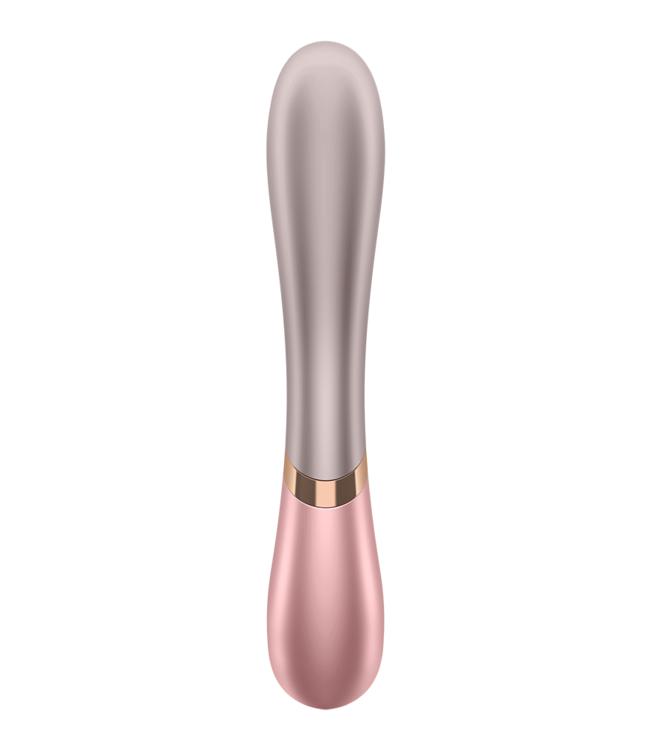 Satisfyer - Hot Lover - Verwarmde Vibrator - Roze / Donkerroze