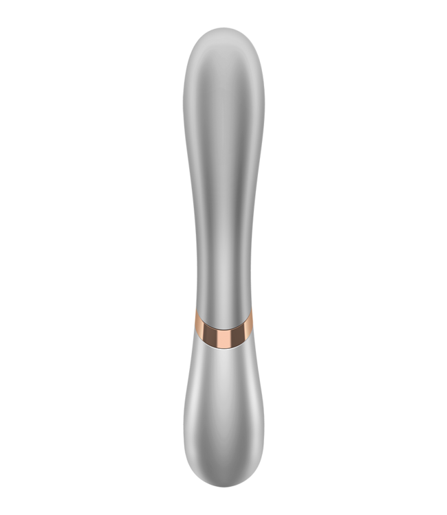 Satisfyer - Hot Lover - Verwarmde Vibrator - Zilver