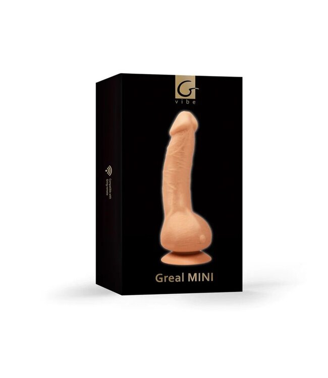 Gvibe - Greal Mini - Vibrating Dildo - Nude
