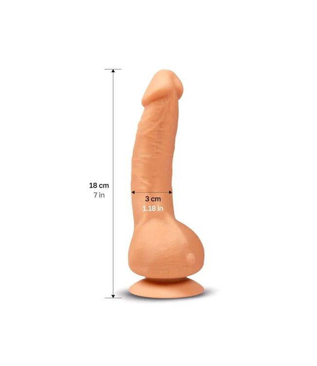 Gvibe - Greal Mini - Vibrating Dildo - Nude