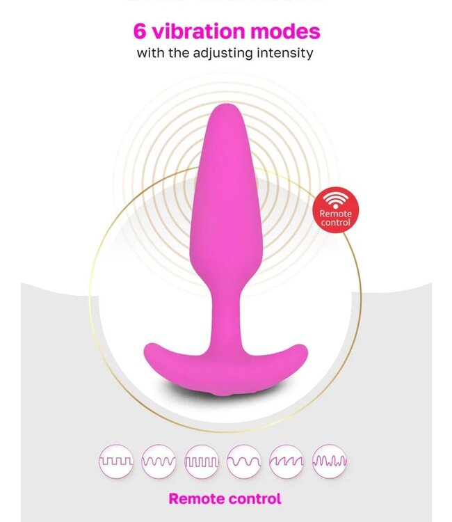 Gvibe - Gplug XS - Vibrerende Butt Plug - Roze