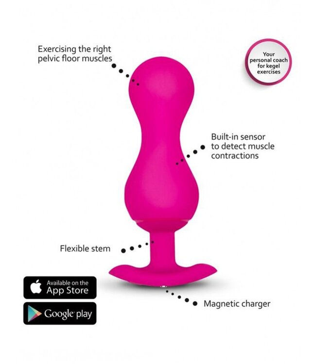 G-Vibe - G-Balls 3 - Geisha Balletjes + App - Roze