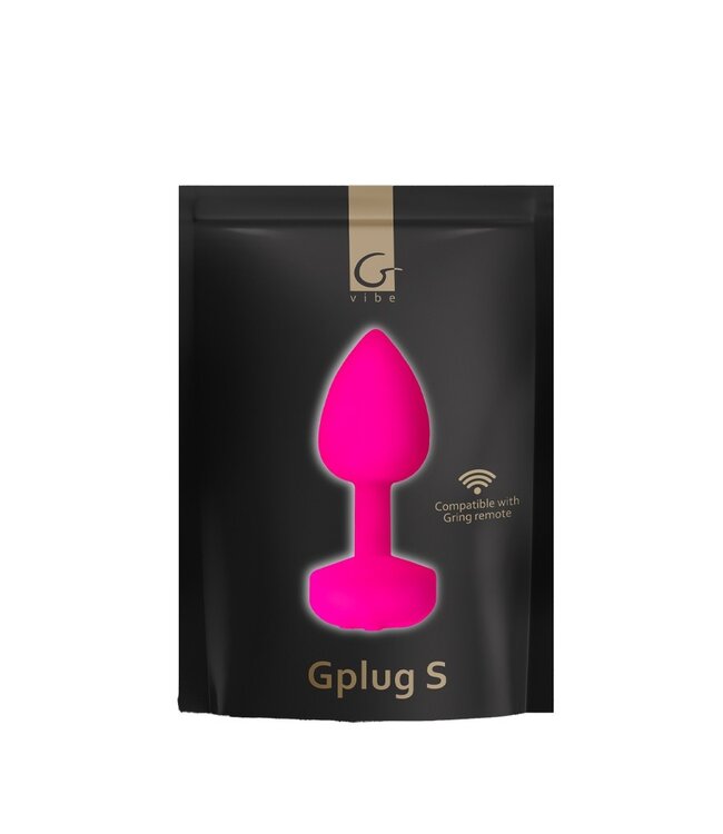 G-Vibe - G-Plug Small - Vibrerende Butt Plug - Roze
