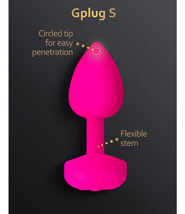 G-Vibe - G-Plug Small - Vibrerende Butt Plug - Roze