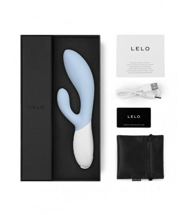 LELO - Ina 3 - Rabbit Vibrator - Seafoam