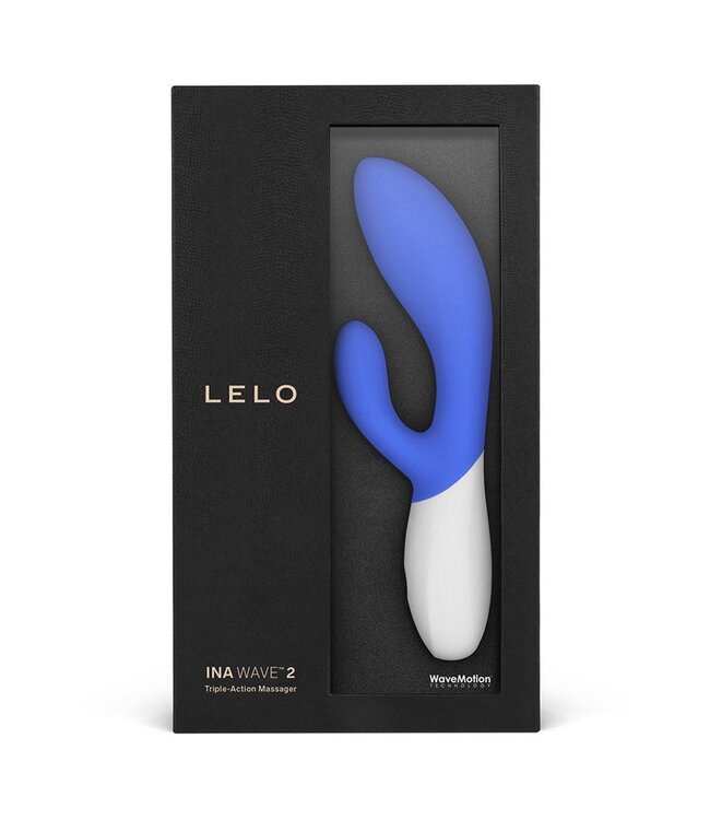 LELO - Ina Wave 2 - Rabbit Vibrator - California Sky