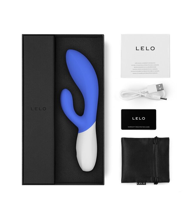 LELO - Ina Wave 2 - Rabbit Vibrator - California Sky