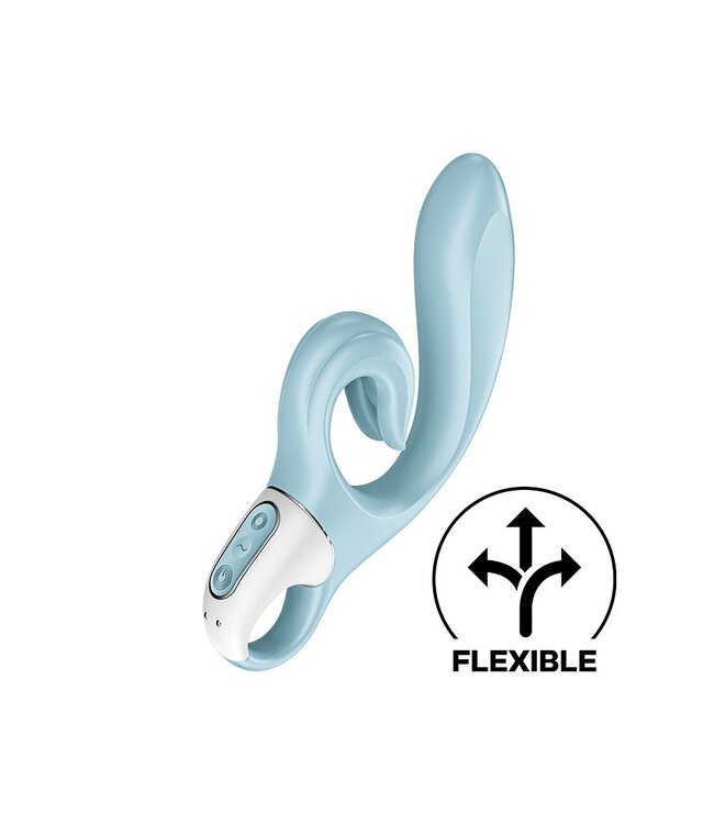 Satisfyer - Love Me - Rabbit Vibrator - Lichtblauw