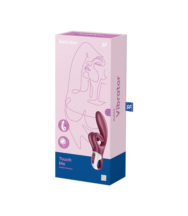 Satisfyer - Touch Me - Rabbit Vibrator - Rood