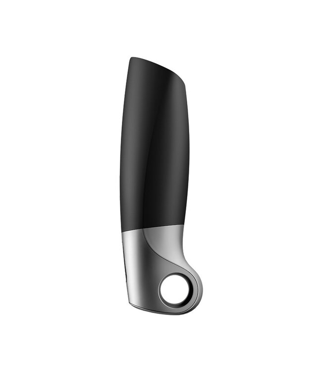 Satisfyer - Power Masturbator (met App Control) - Masturbator  - Zwart & Zilver