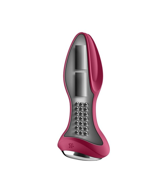 Satisfyer - Rotator Plug 2+ - Anale Vibrator - Rood