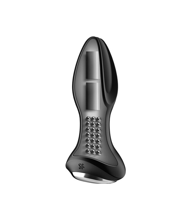 Satisfyer - Rotator Plug 2+ - Anale Vibrator - Zwart