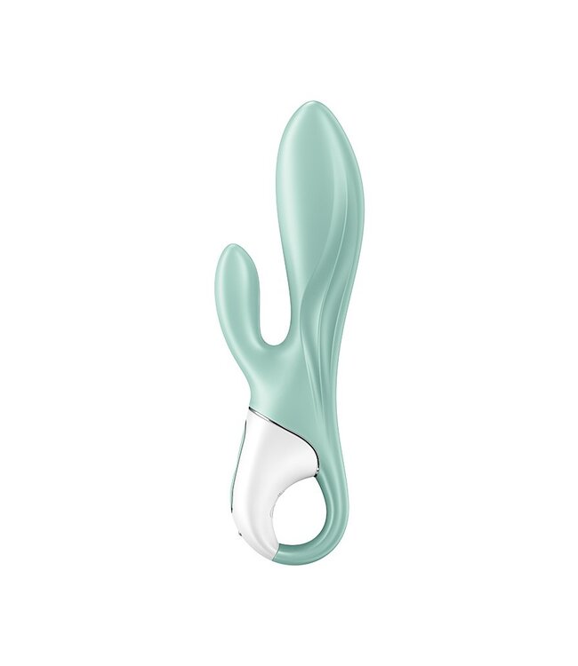 Satisfyer - Air Pump Bunny 5+ - Opblaasbare Rabbit Vibrator (met App Control) - Mint