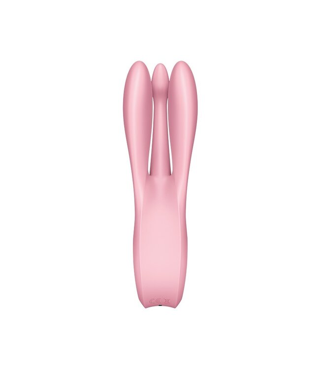 Satisfyer - Threesome 1 - Multi Vibrator - Roze