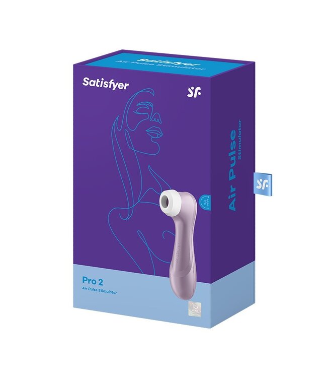 Satisfyer - Pro 2 Generation 2 - Luchtdruk Vibrator - Paars