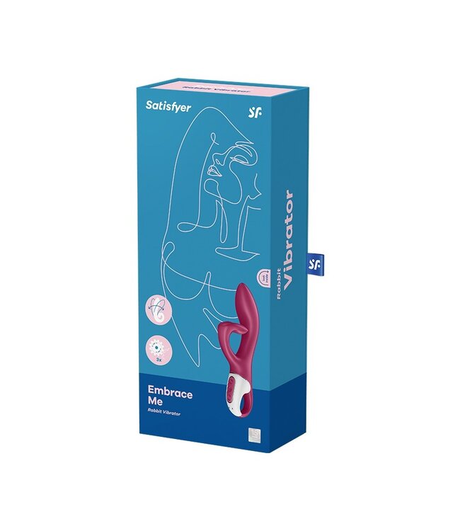 Satisfyer - Embrace Me - Rabbit Vibrator - Berry