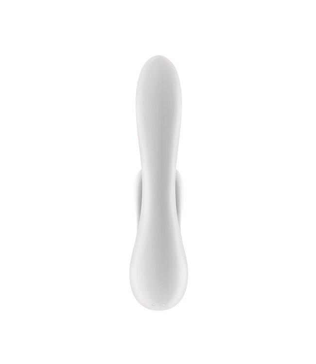 Satisfyer - Double Flex - Rabbit Vibrator - Wit
