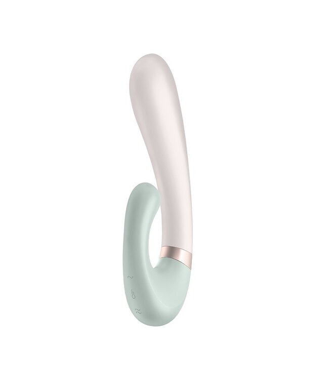 Satisfyer - Heat Wave - Verwarmde Rabbit Vibrator - Mint