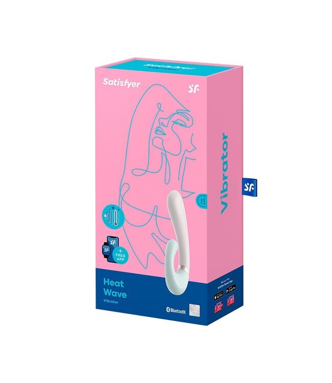 Satisfyer - Heat Wave - Verwarmde Rabbit Vibrator - Mint