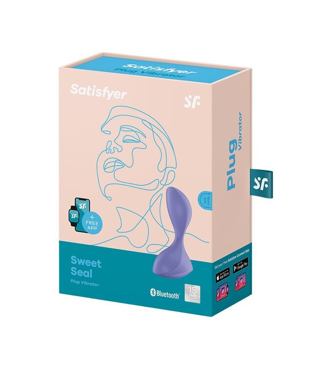 Satisfyer - Sweet Seal - Anaal Vibrator - Lila