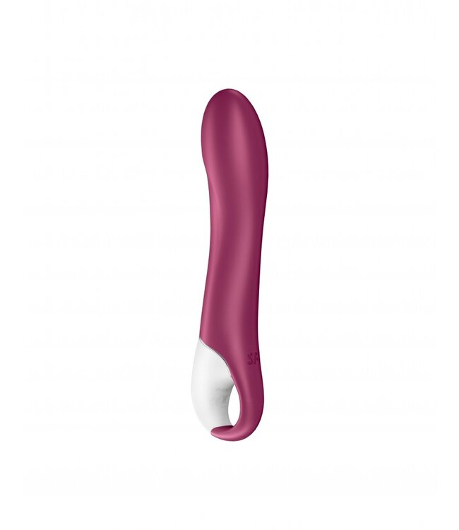 Satisfyer - Big Heat - Verwarmde G-Spot Vibrator - Berry