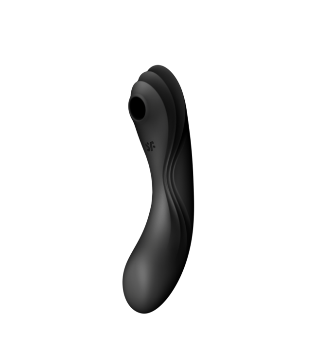 Satisfyer - Curvy Trinity 4 - 3-in-1 Vibrator - Zwart