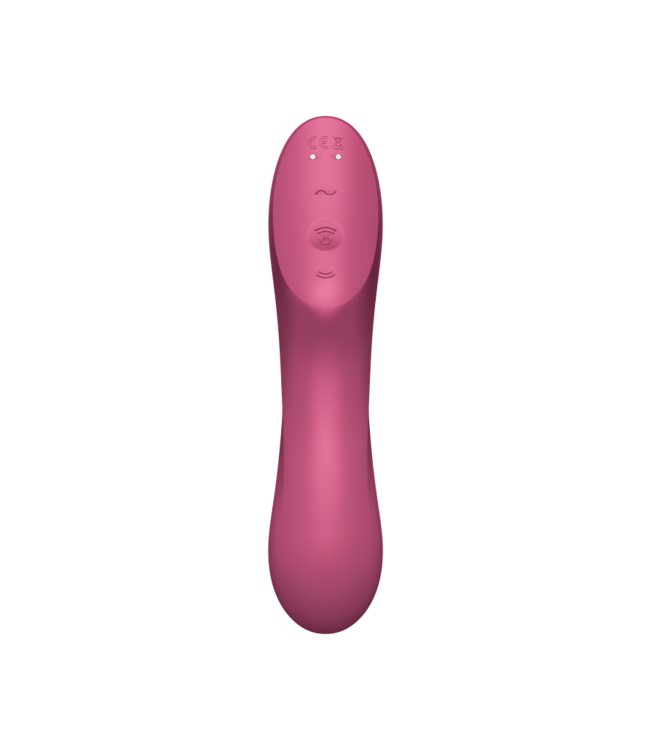 Satisfyer - Curvy Trinity 3 - 3-in-1 Vibrator - Rood