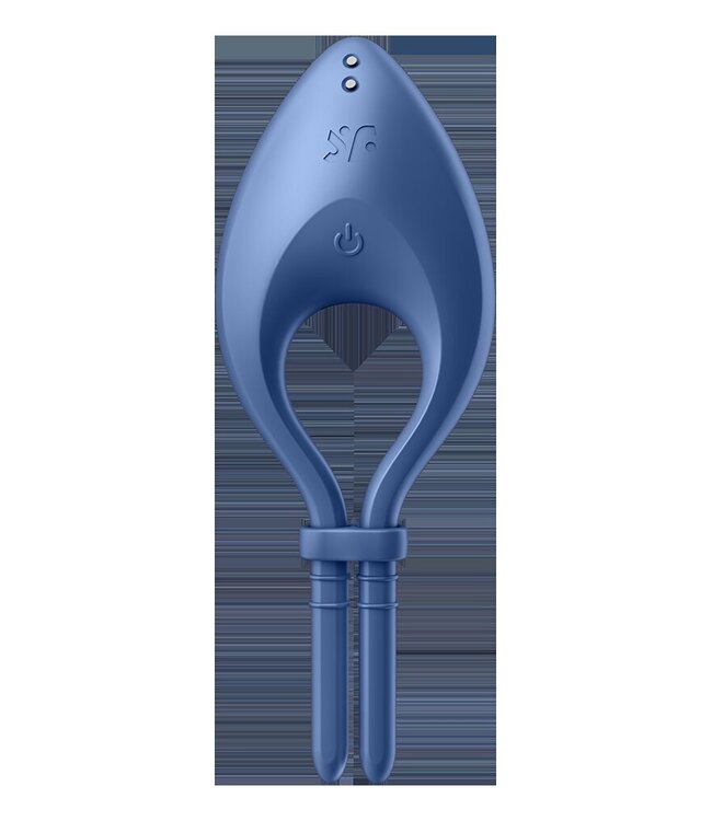Satisfyer - Bullseye - Cockring Vibrator - Blauw