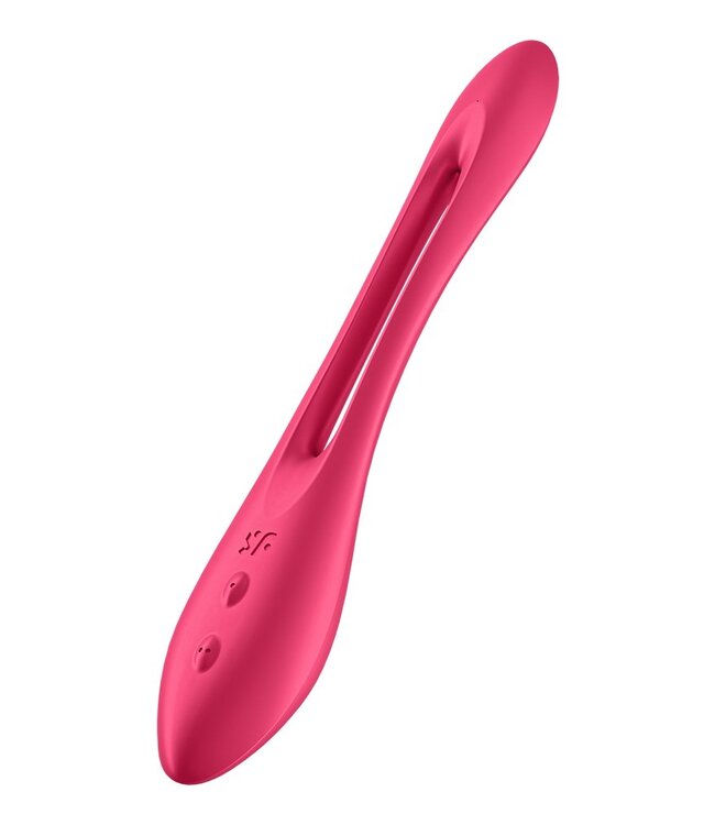 Satisfyer - Elastic Joy - Multi Vibrator - Rood