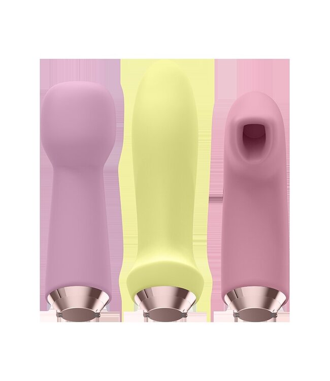 Satisfyer - Marvelous Four - Air Pulse + Vibrator Set - Multicolor