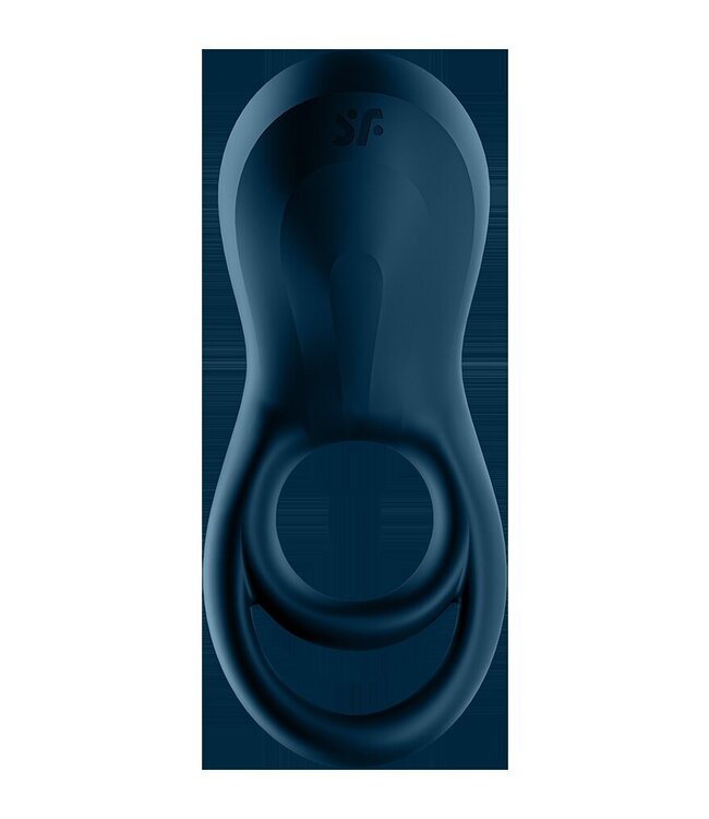 Satisfyer - Epic Duo - Cockring Vibrator - Blauw