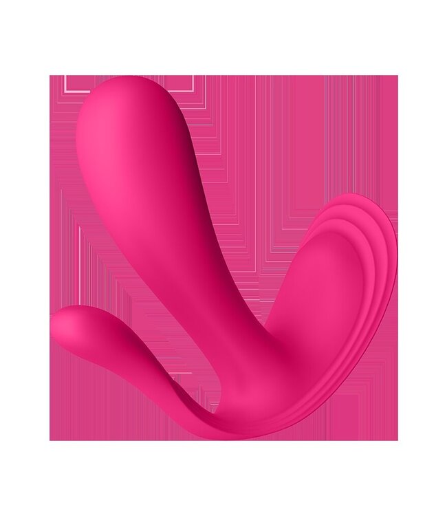 Satisfyer - Top Secret+ - Draagbare vibrator met anale stimulator - Roze
