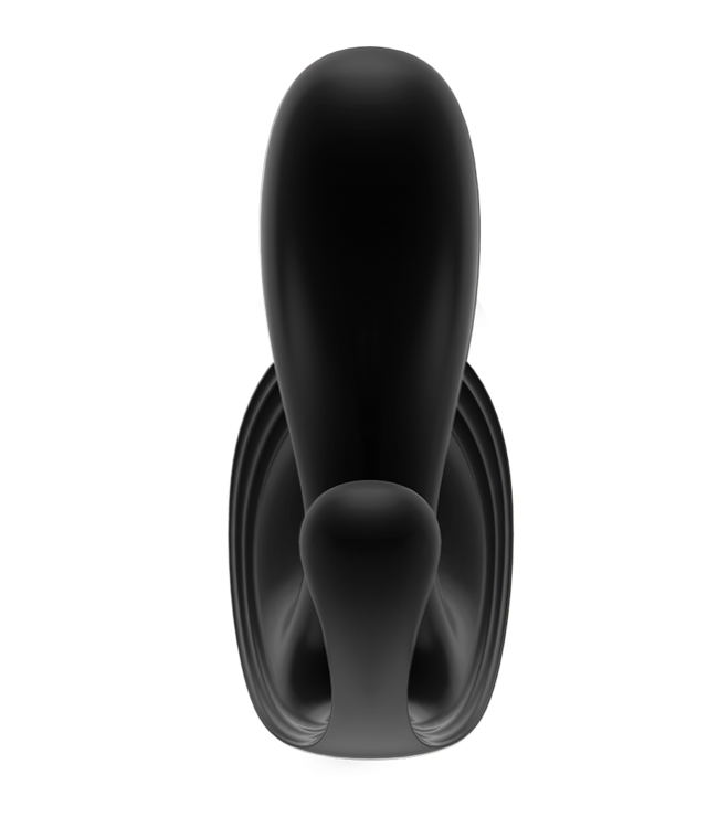Satisfyer - Top Secret+ - Draagbare vibrator met anale stimulator - Zwart