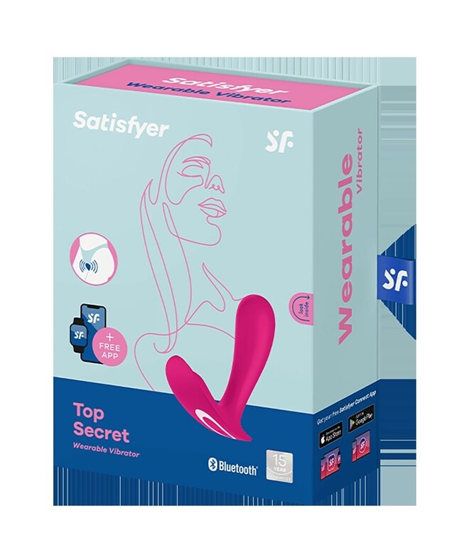 Satisfyer - Top Secret - Draagbare vibrator - Roze